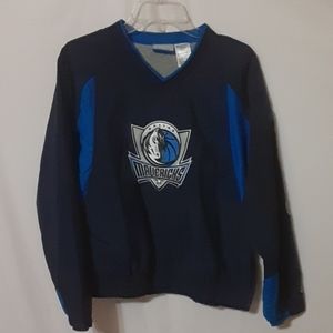 Dallas Mavericks Youth Pullover Fleece Windbreaker